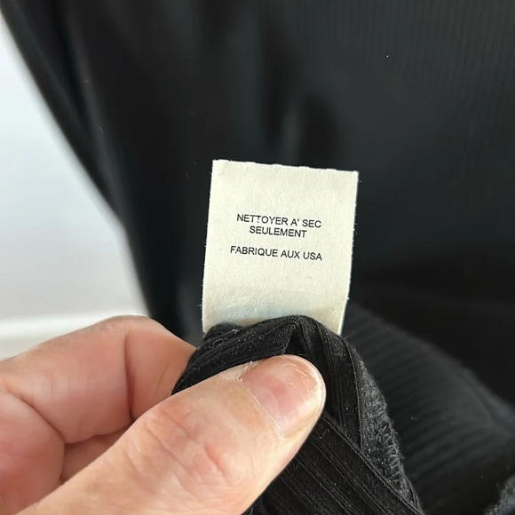 Revolve X Sen TIFF Ribbed Cold Shoulder Dress in Black - Picture 7 of 9